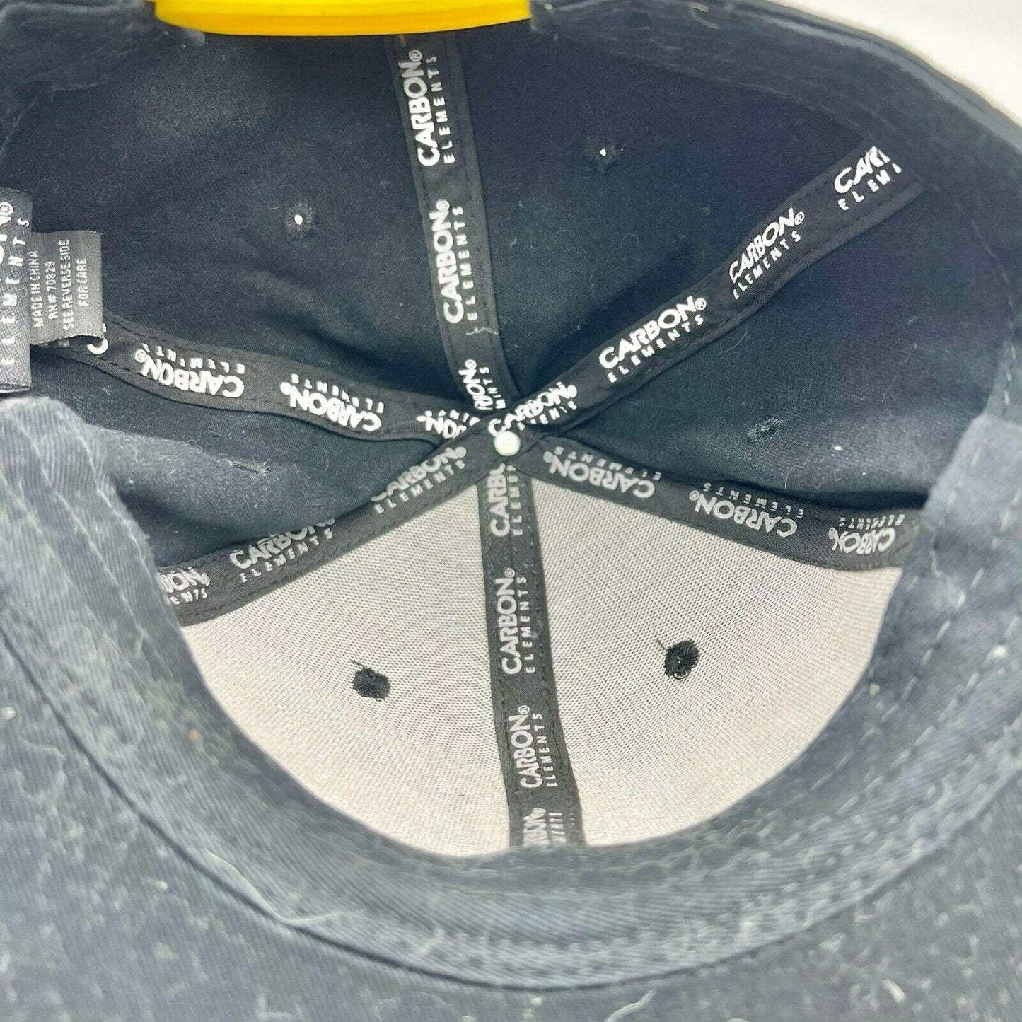 PLAYER Multicolor Lettering Black Baseball Hat Snapback Carbon Elements Adjust