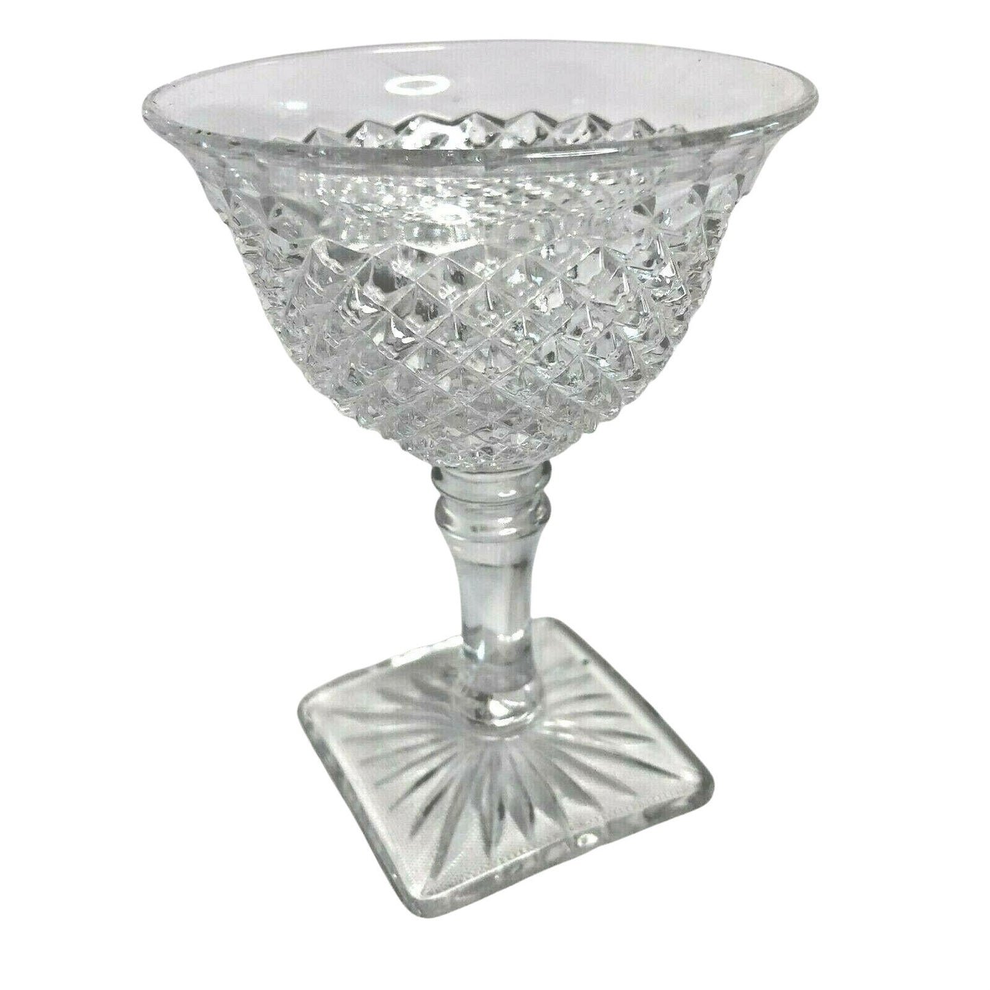 Westmoreland English Hobnail Sherbet Glass Depression Glass Vintage