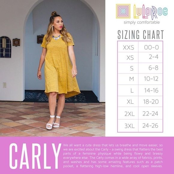 LuLaRoe Retired Carly Dress S Navy Blue Multicolor Graphic SS Hi-Low Hem NWT