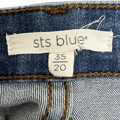 Sts Blue Jeans Womens 20 Blue Denim Distressed 5 Pocket EUC