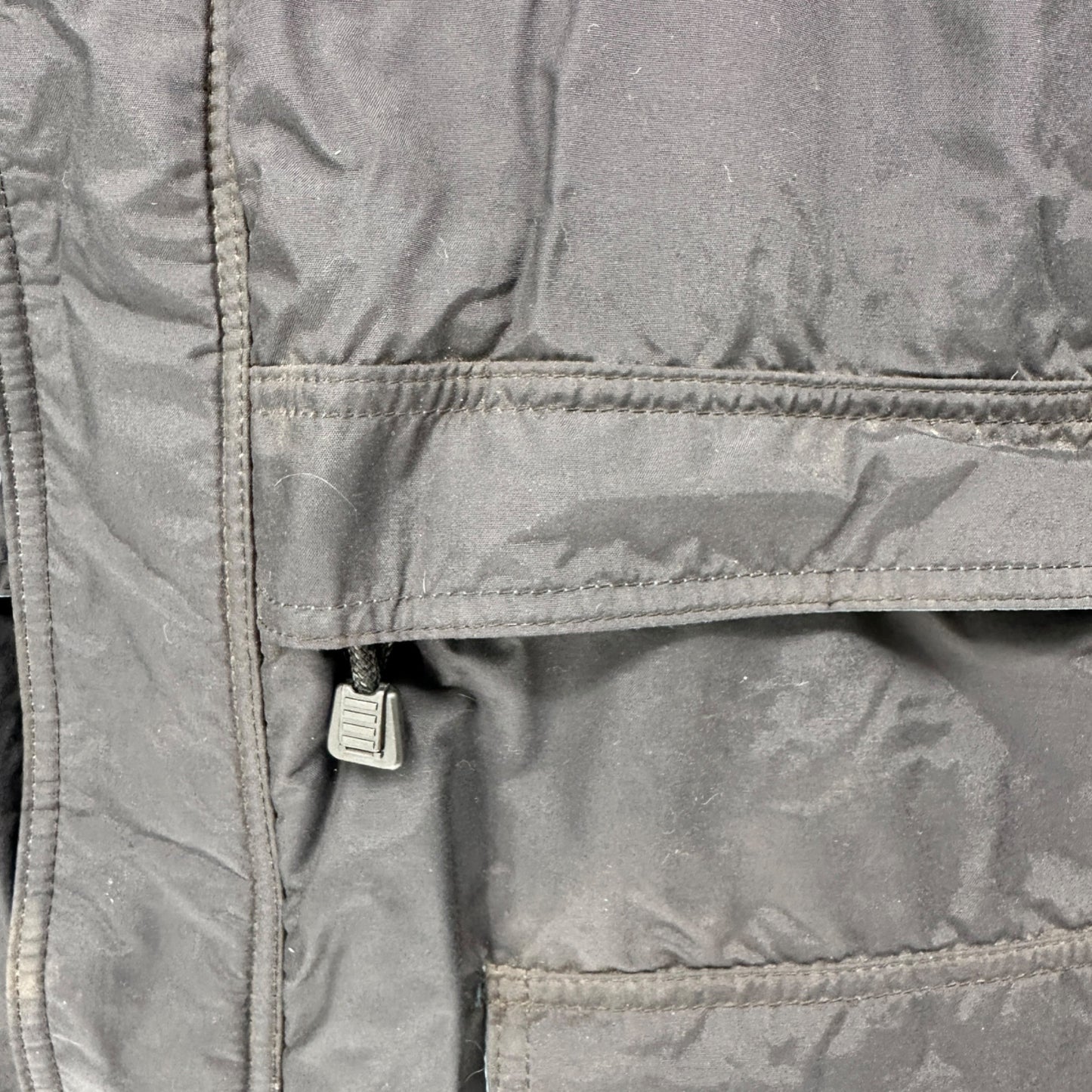Wearguard Gray Insulated Vest Mens 3XL With Blue Lining and Multiple Pockets