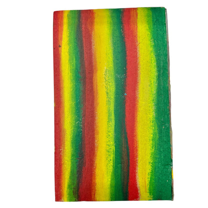 Rainbow Gemstone Journal Textured Pages Unique Notebook Journal Sketching Gift