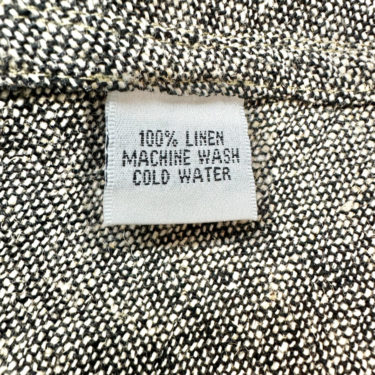Stijfselkissie Shirt Jacket Womens XS Gray Textured Linen Drape Style Pockets