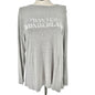 Lane Bryant Top Womens 18/20 Winter Wonderland Gray Long Sleeve NWOT