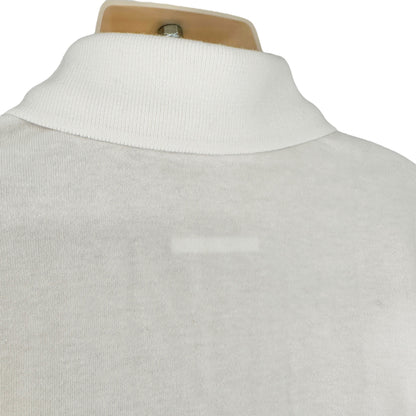 Wonder Nation Girls Uniform Long Sleeve Polo-style White XS Tagless Comfort NEW