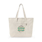 Zippered Canvas Tote Bag with Front Pocket - Thrifting is my Therapy