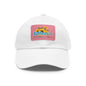 Tiffany's Treasures & Trinkets Baseball Hat with Leather Patch in Rectangle