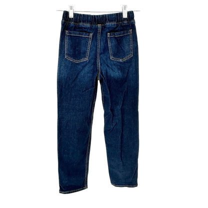 Jumping Beans Straight Fit Jeans Blue Boys Size 8 Cotton Spandex Elastic Waist