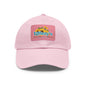 Tiffany's Treasures & Trinkets Baseball Hat with Leather Patch in Rectangle