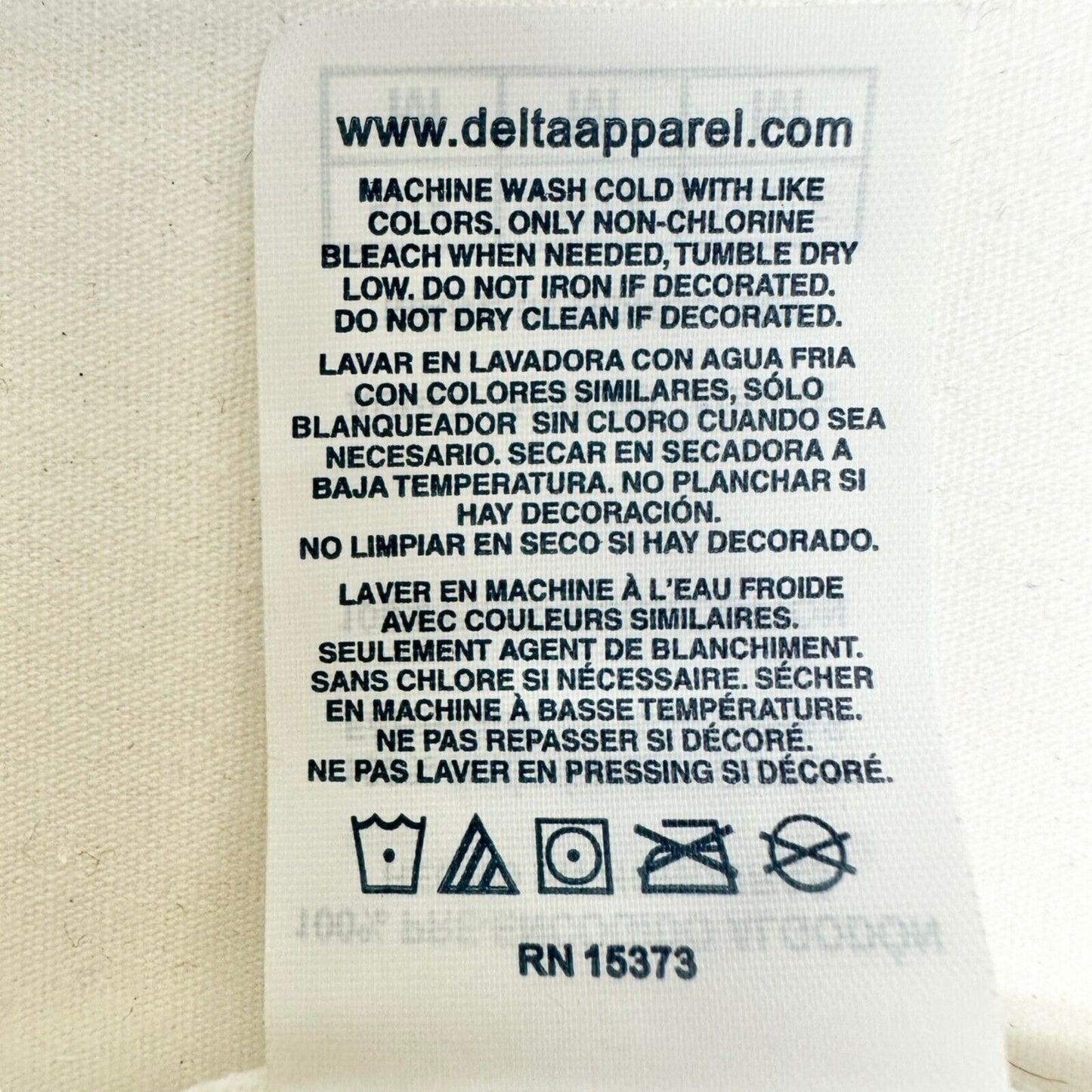 Delta Pro Weight T-shirt Medium White Daddy Elf Christmas Short Sleeve NEW