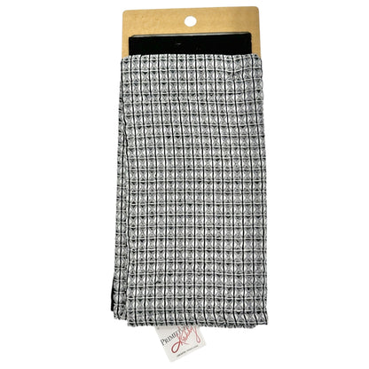 Primitives by Kathy 2 Dish Towels 20x28 Black Always Take the Scenic Route NWT