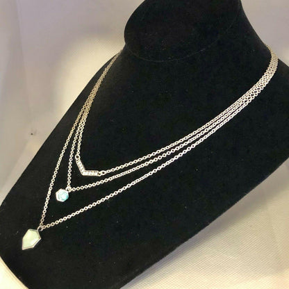 Chloe + Isabel Mo’Oreo Convertible Pendant Necklace N315 EUC