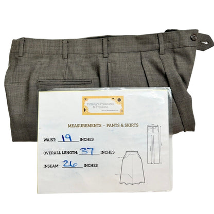Jos A Banks Traveler's Collection Suit Men's Gray Jacket and Slacks EUC