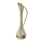 Vintage Silver Plated Vase With Handle Made In Hong Kong 7 inches Tall