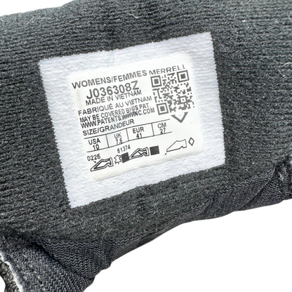 Merrell Moab 3 Mid GTX Hiking Boots Womens 10M Black Grey Waterproof Vibram Sole