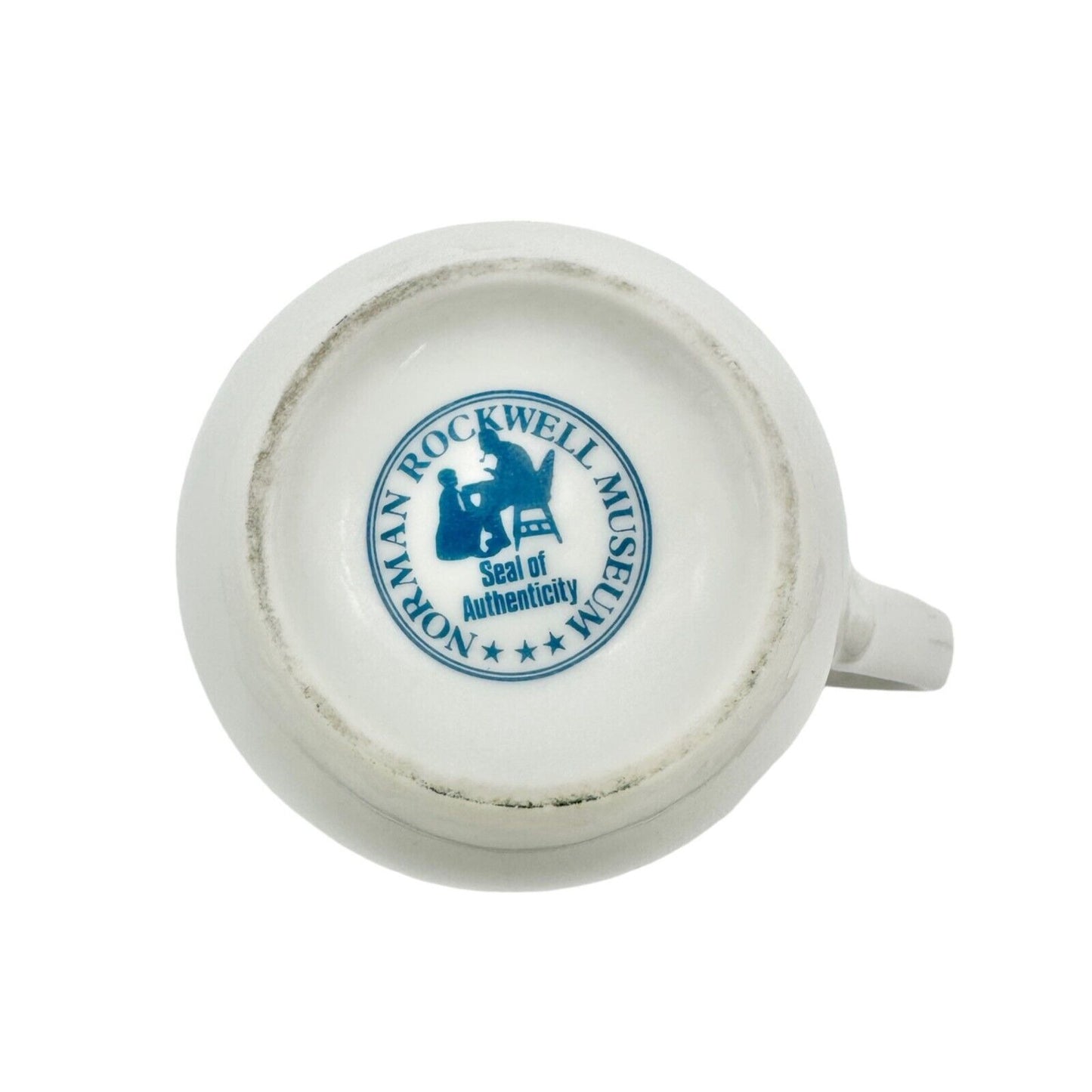 Norman Rockwell Museum Mugs Pair Toymaker and Lighthouse Keepers Daughter