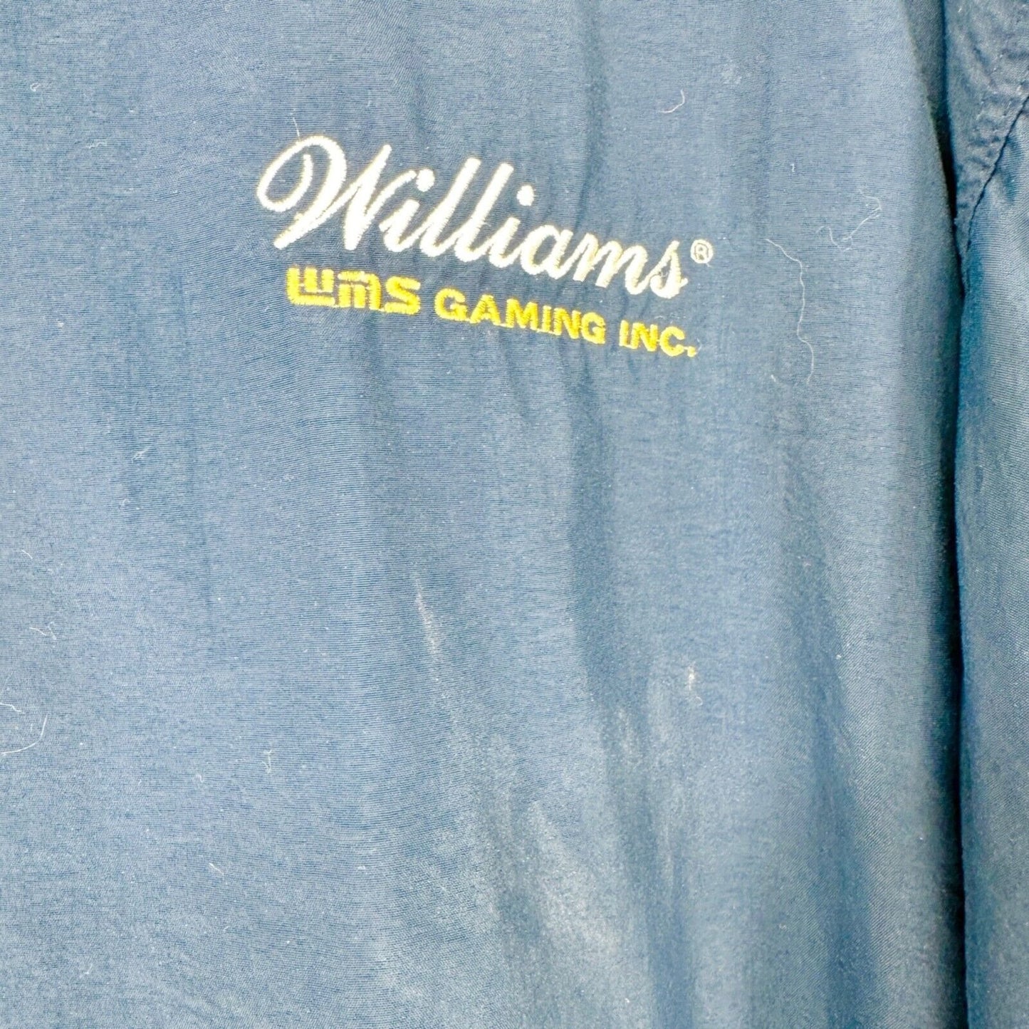 Haley Pullover Large Navy Long Sleeve Ribbed Waist William's Gaming Inc