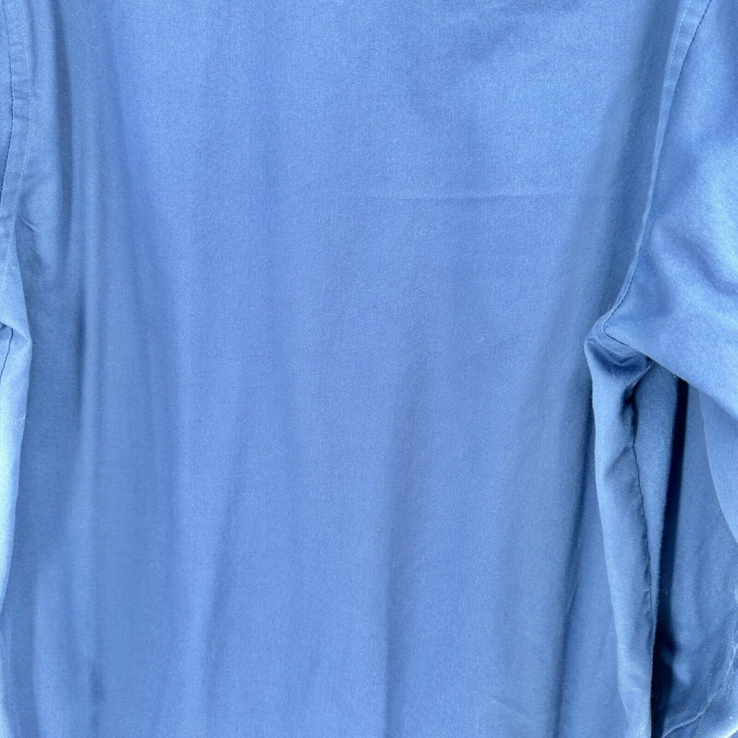 Van Heusen Men's Regular Fit Dress Shirt Blue 16.5 32/33 LS Stretch