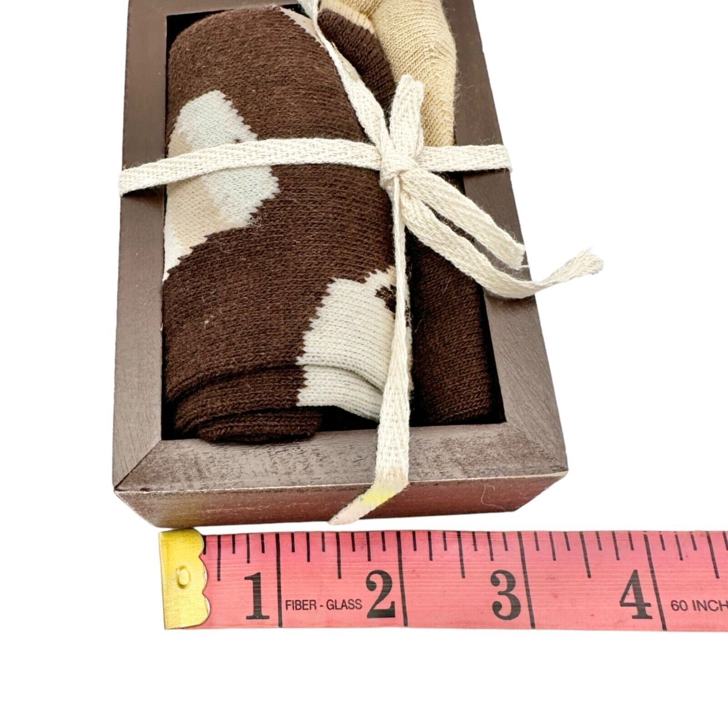 Primitives by Kathy Life Begins After Coffee Box Sign & Socks Gift Set NWT