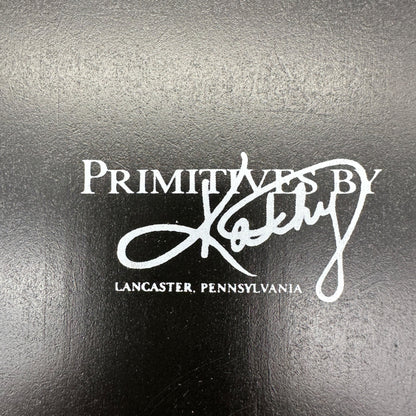 Primitives by Kathy Inset Box Sign 10 x 10 x 2 Black Create Life NEW