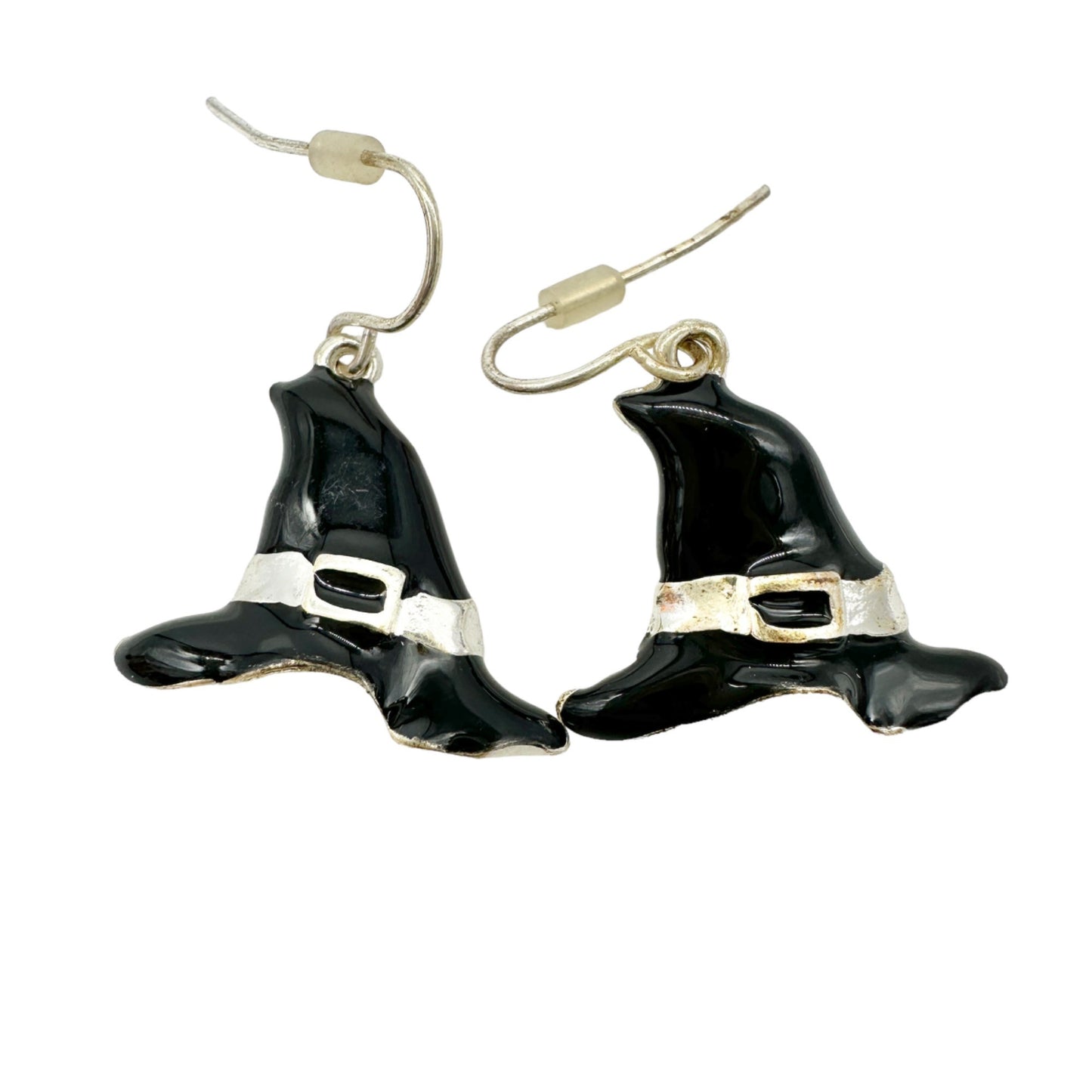 Halloween Earrings Set 6 Pairs Black Cat Witch Hat Candy Corn Trick Or Treat Boo