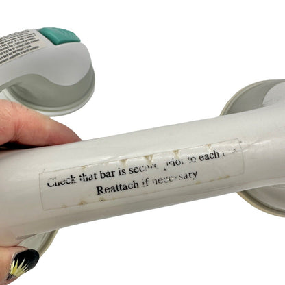 Safe-er-Grip Set of 2 Safety Handles for Bath or Shower Suction Attachment