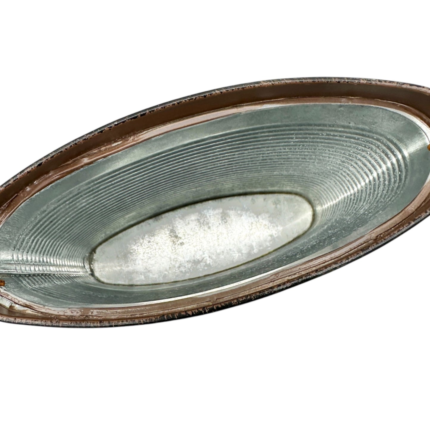 Transpac Galvanized Metal Containers Trio Rustic Oval Design Storage Buckets