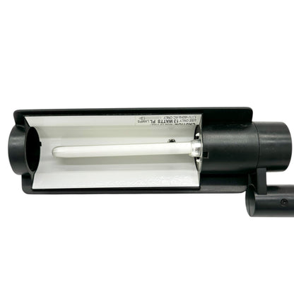 OttLite GX7909 Clip-On Task Lamp 13W Black Adjustable Flexible Arm Multiple Uses