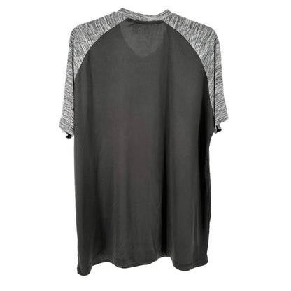 Marvel The Punisher T-Shirt 2XL Black Gray Pin-Look on Graphic Polyester