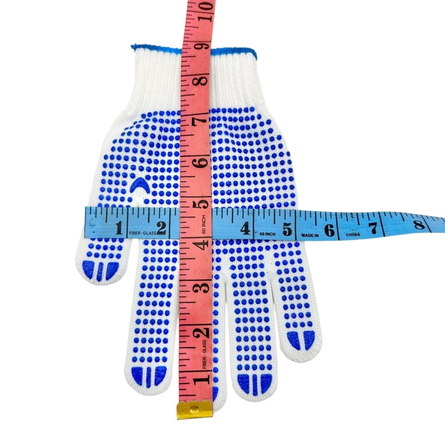 Two Pairs of White and Blue Grip Gloves Brand New Never Worn