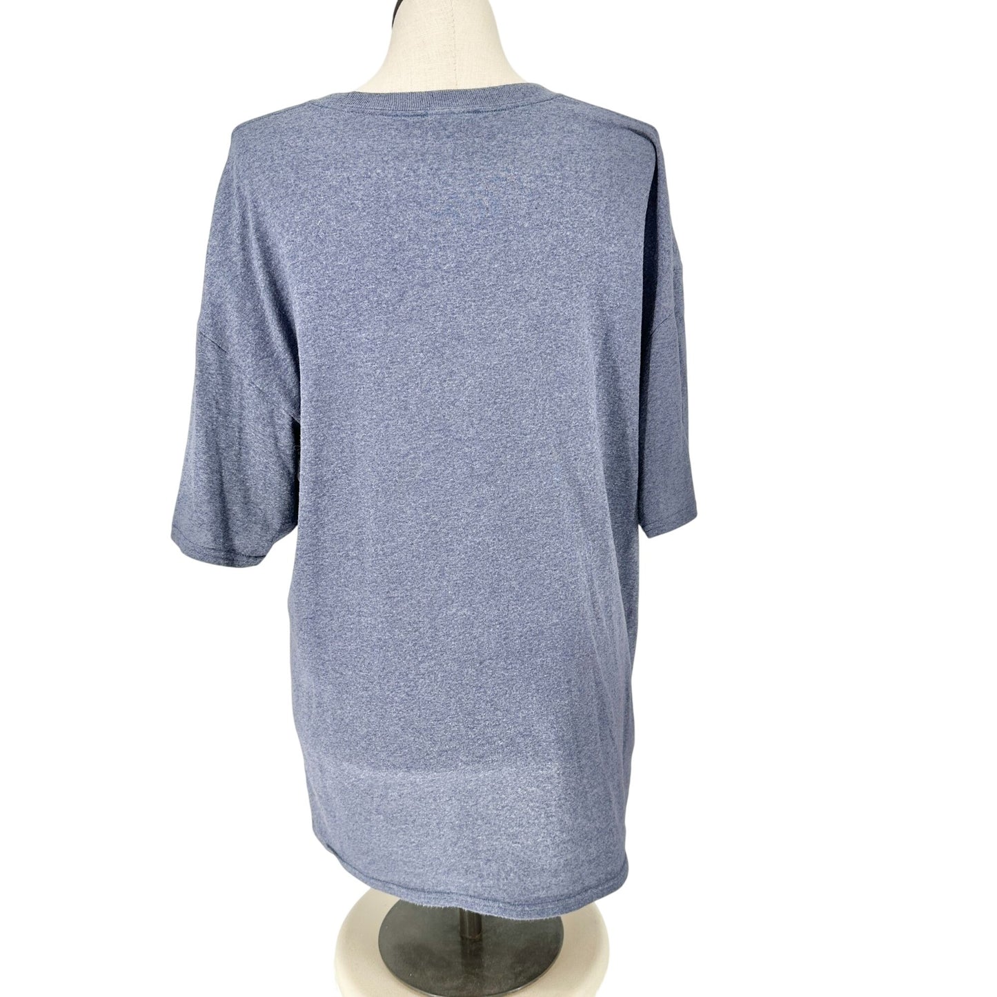 Back and Body Hurts Graphic Tee 2XL Blue Cotton Blend Delta Pro Weight Unisex