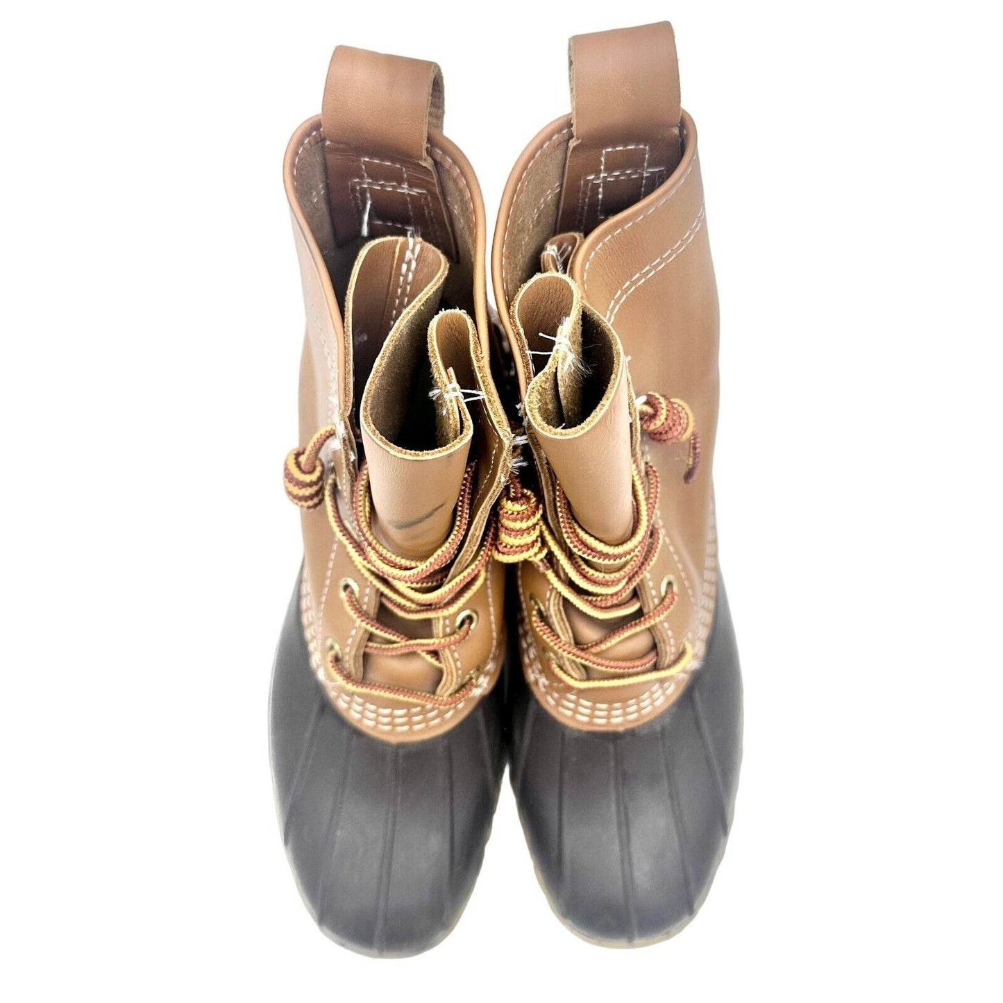 LL Bean Bean Boots Womens Size 6M Brown Lace Up Duck Boot