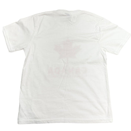 Port & Company Tshirt Child's Small White Canada Short Sleeve Crew Neck New
