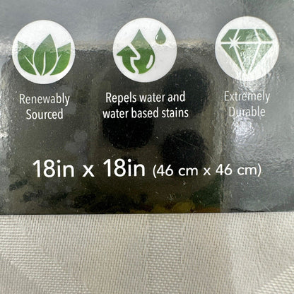 Set of 12 Napkins (Three 4 Packs) 18 x 18 inch Ecru NIP