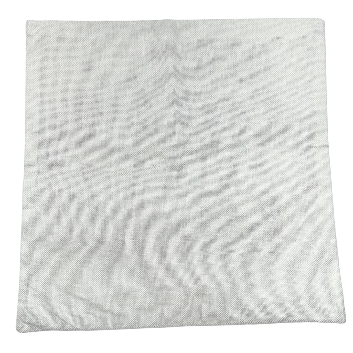 Christmas Pillow Covers 2 I'll Be Home & All Is Calm Printed 18x18 Cotton Linen