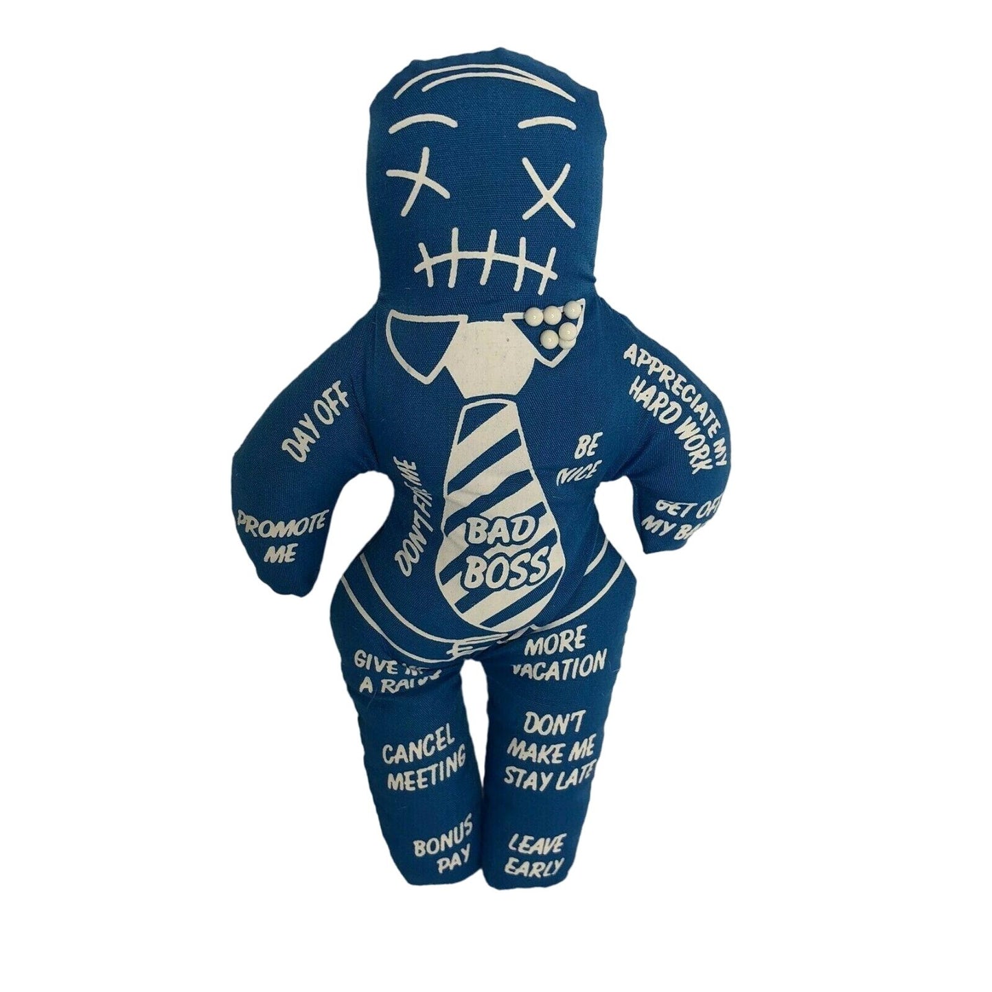 Bad Boss Voodoo Doll With Pins By FineLife Products