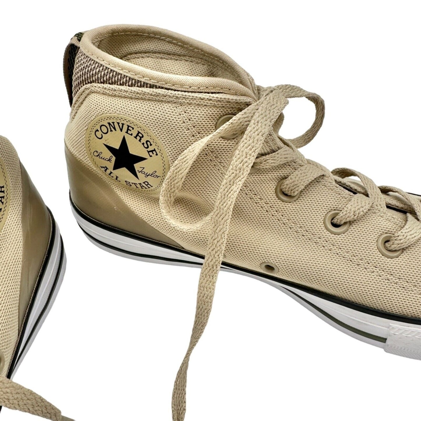 Converse All Star Unisex High Top Sneakers Mens 7.5 Womens 9.5 Tan