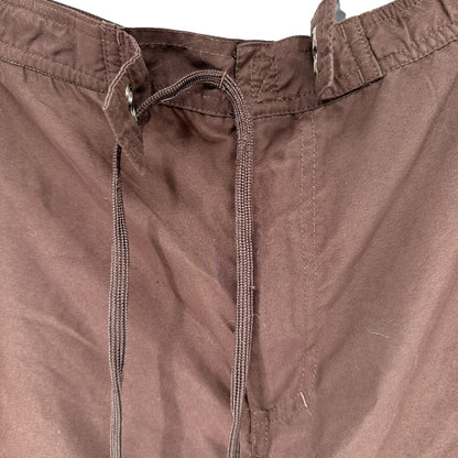 Chadwicks Bermuda Swim Shorts Womens Size 18 Brown Long Polyester Drawstring