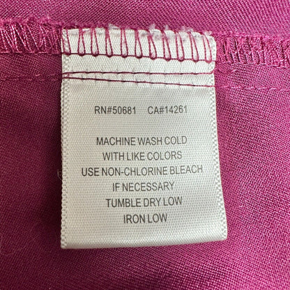 Grey's Anatomy by Barco Women's Scrub Tops XL Burgundy Style 41460 Medical