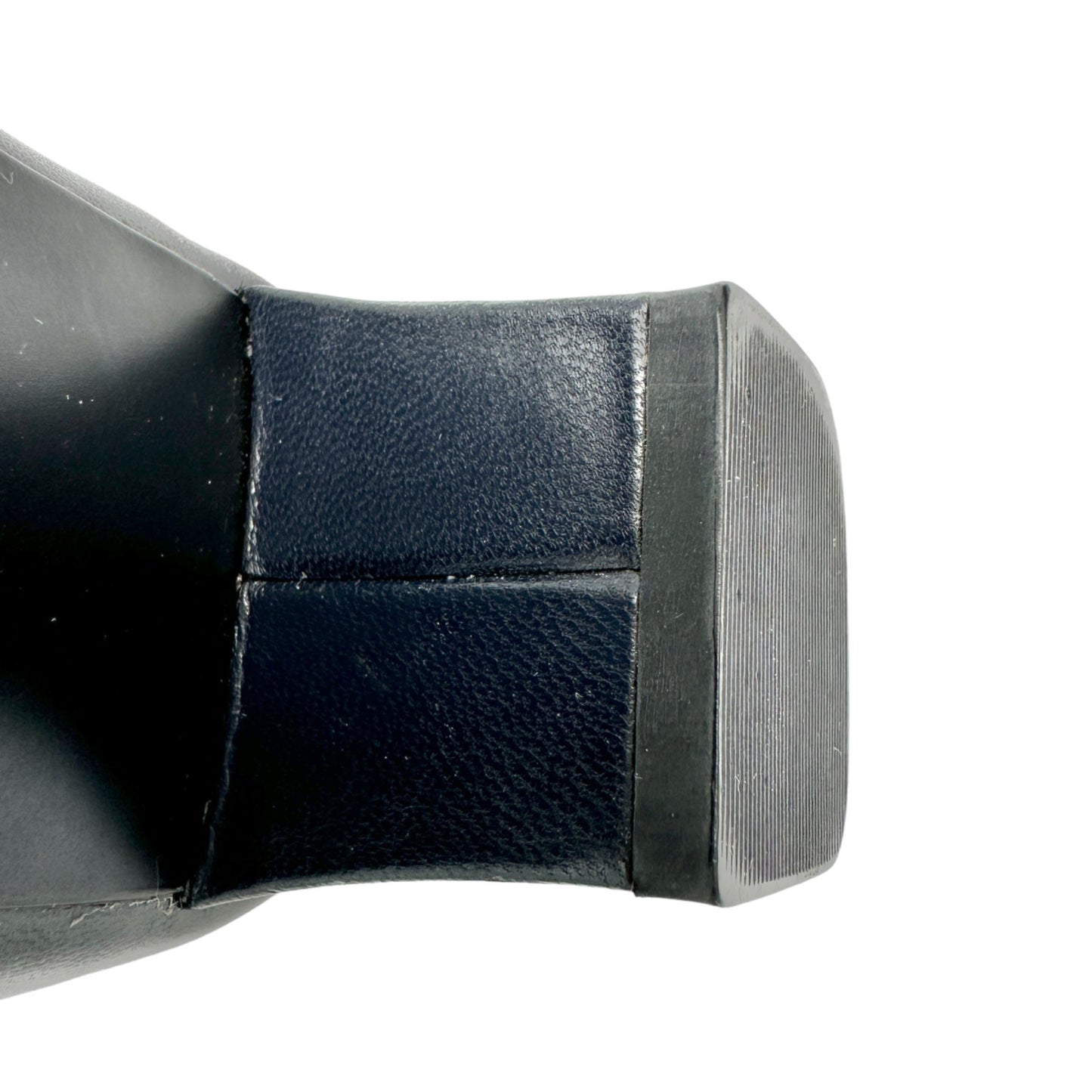 Naturalizer Pumps Shoes Womens 8 1/2 N Navy Blue 2in Block Heel