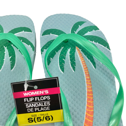 Flip Flops Fun in the Sun Womens S (5-6) NEW Beach Pool Camping Casual Summer