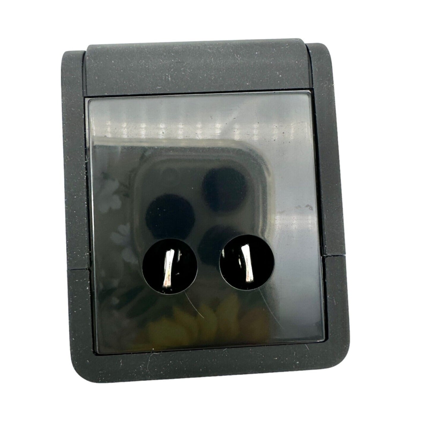 Multi-Nation Travel Adapter with USB Charger Black NEW UK Europe USA Australia