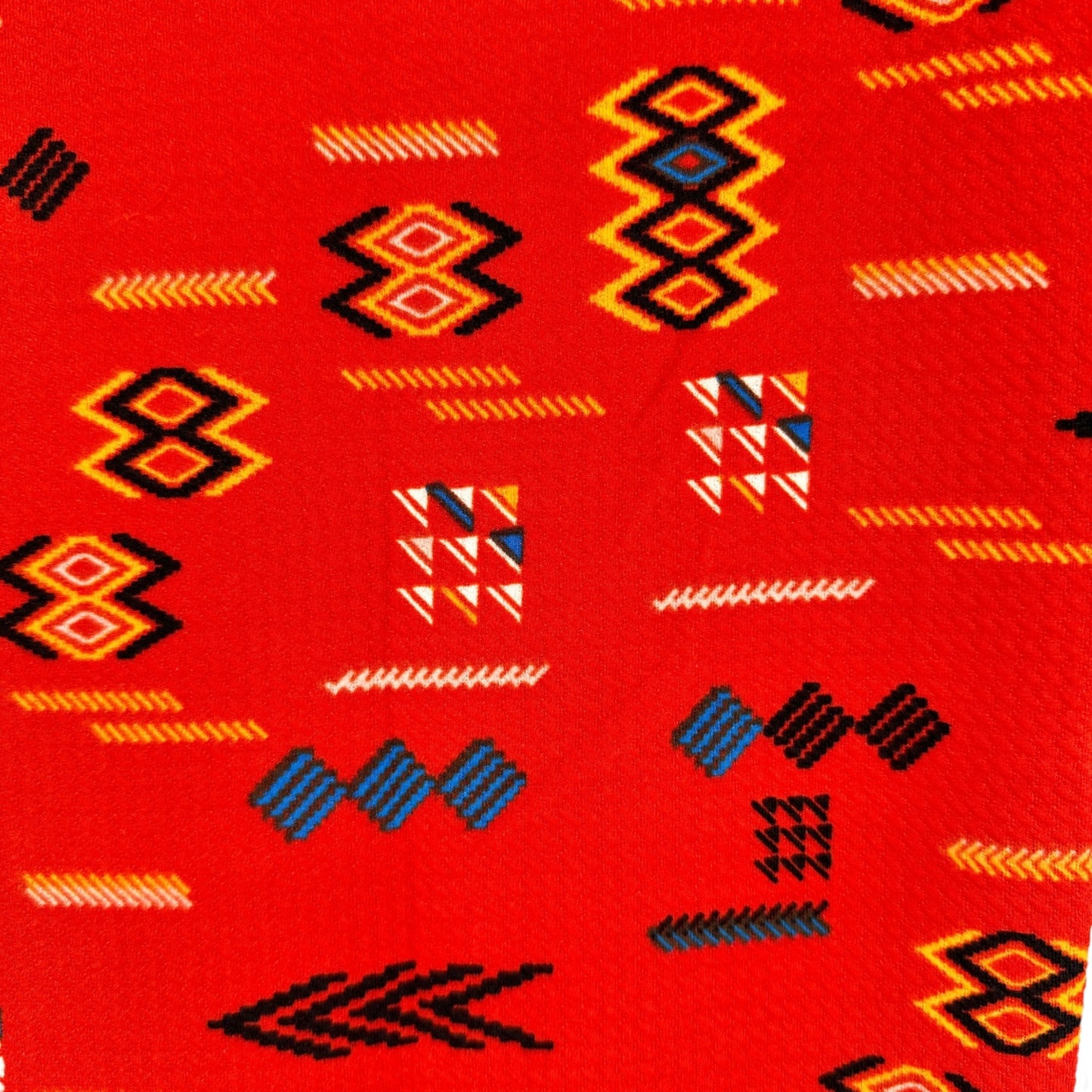 LuLaRoe Cassie Skirt XS Orange Southwestern Tribal Look Pencil Skirt NWT