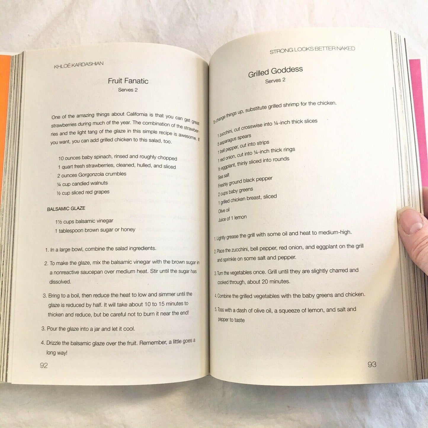 Strong Looks Better Naked by Khloé Kardashian (2015, Hardcover)