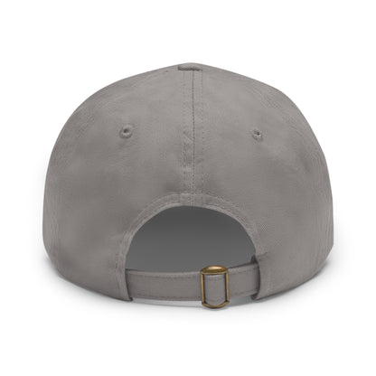 Tiffany's Treasures & Trinkets Baseball Hat with Leather Patch in Rectangle