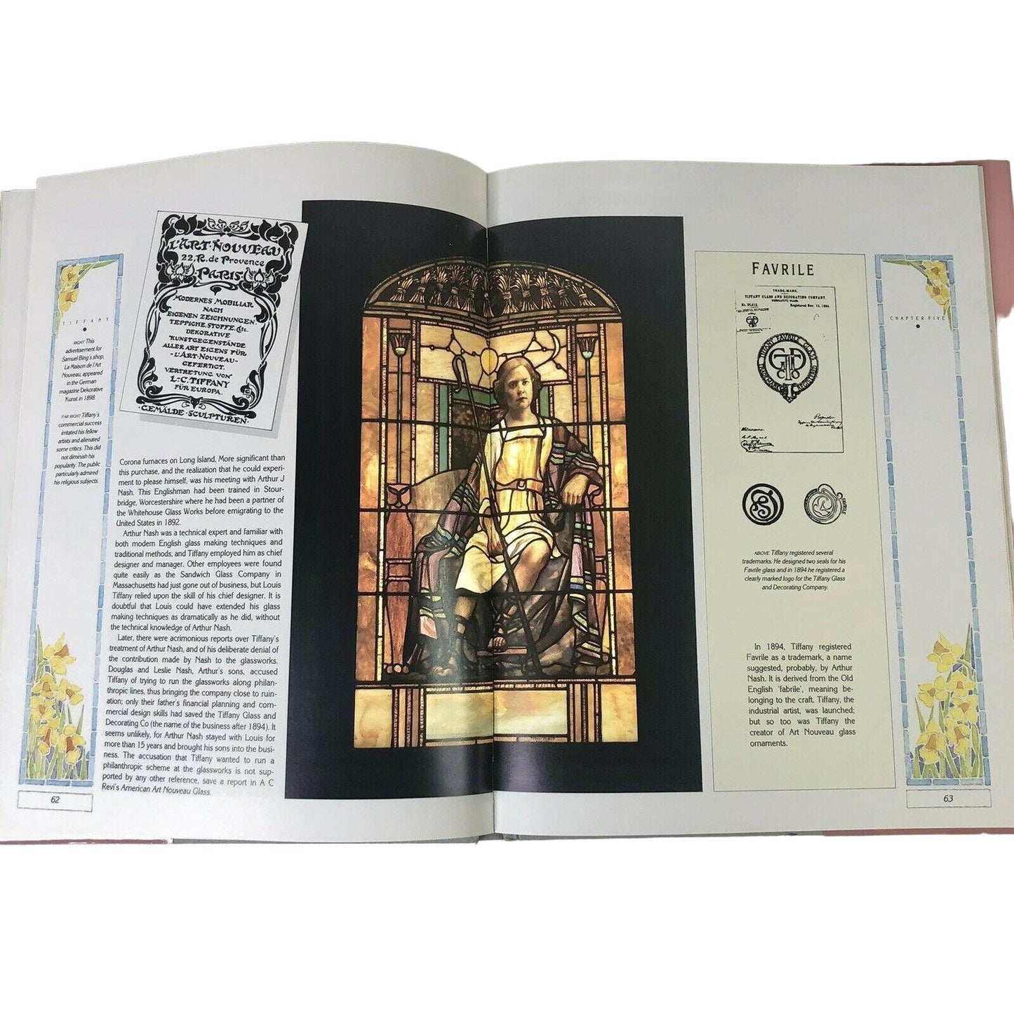 The Art Of Louis Comfort Tiffany By Tessa Paul 1992 Edition Hardcover Book