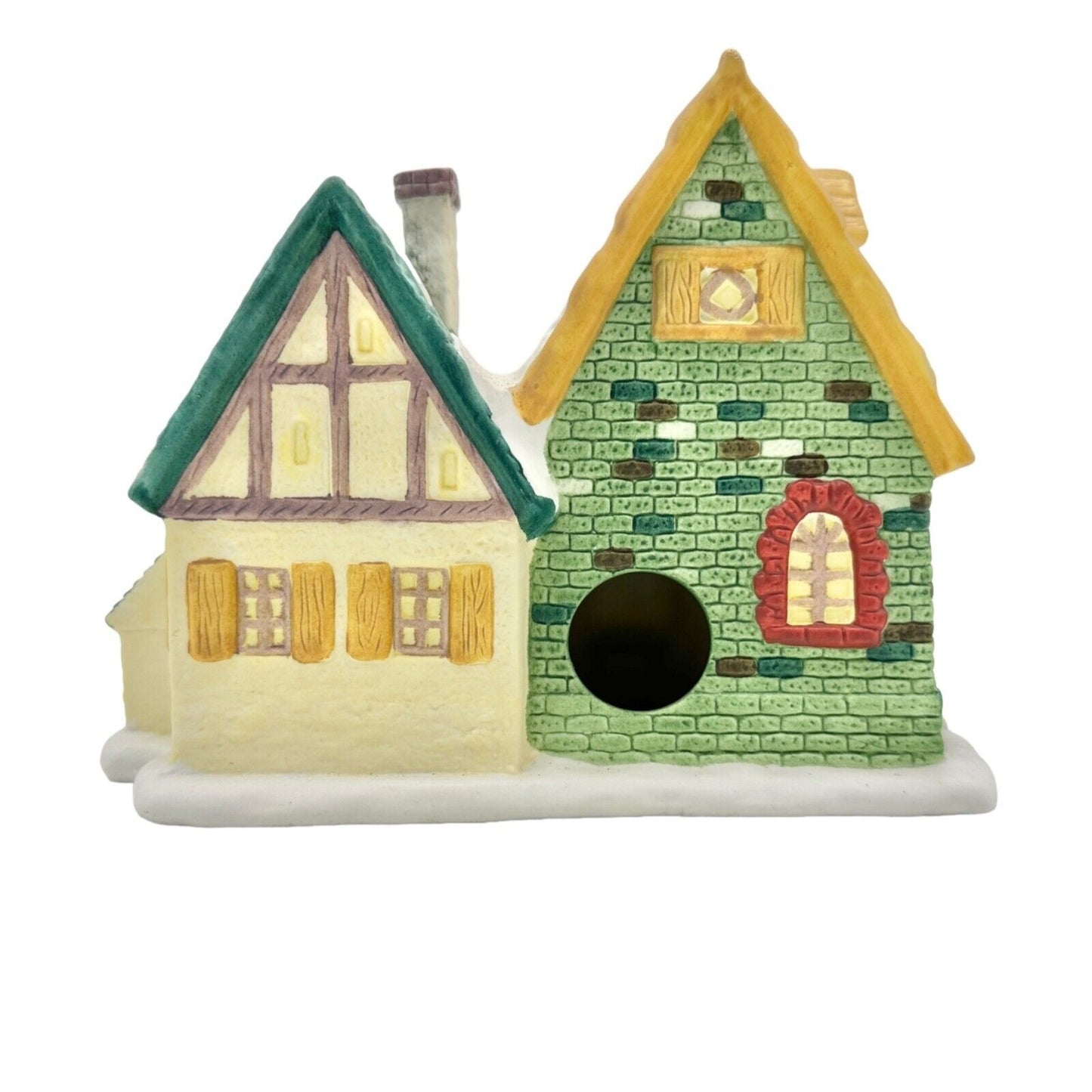 Dickens Collectable Vintage Blacksmith Shop 8 x 4 Blacksmith and Light included