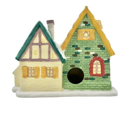 Dickens Collectable Vintage Blacksmith Shop 8 x 4 Blacksmith and Light included