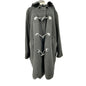 Jessica London Winter Coat Womens 26T Wool Blend Toggle Closure Removable Hood