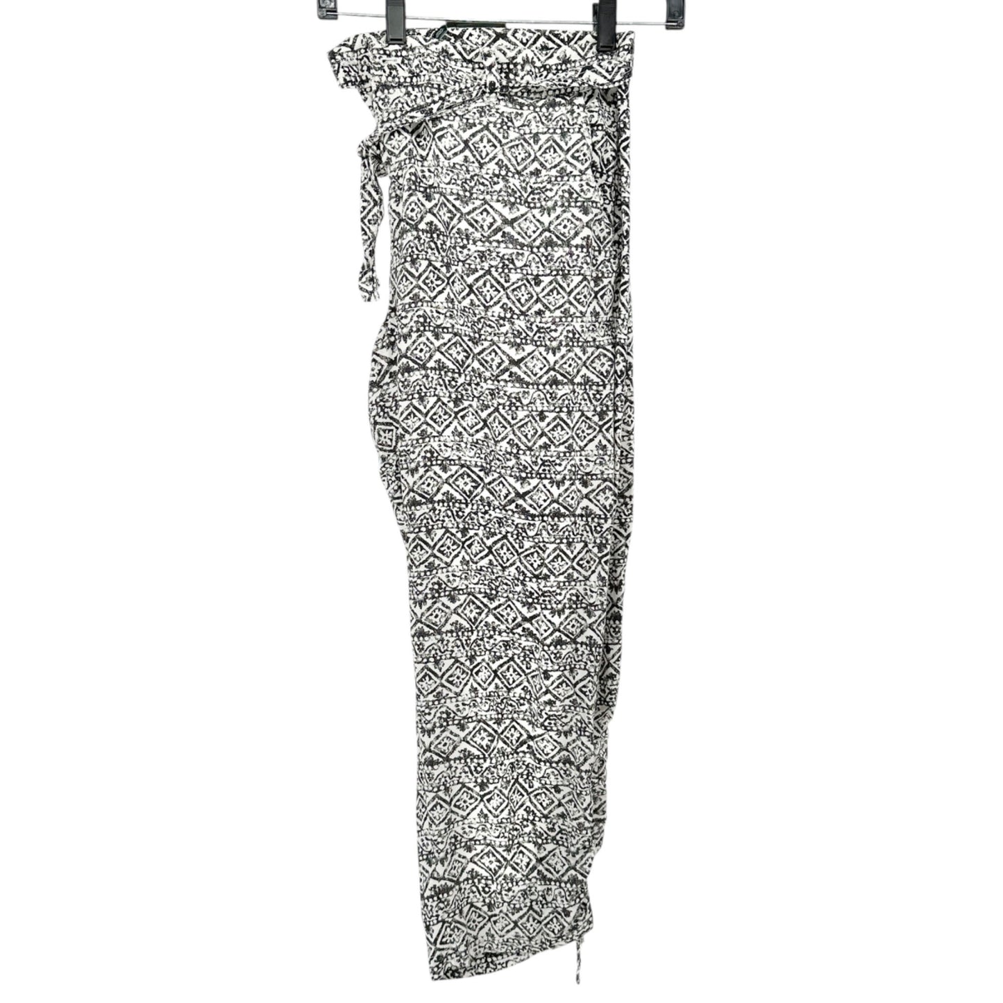 Lauren Ralph Lauren Pants Womens Size 18 Black White Geometric Viscose Relaxed